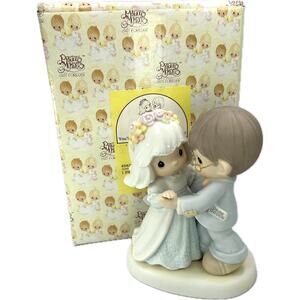 Precious Moments YOU'LL ALWAYS BE DADDY'S LITTLE GIRL 488224 Wedding Dance 2000